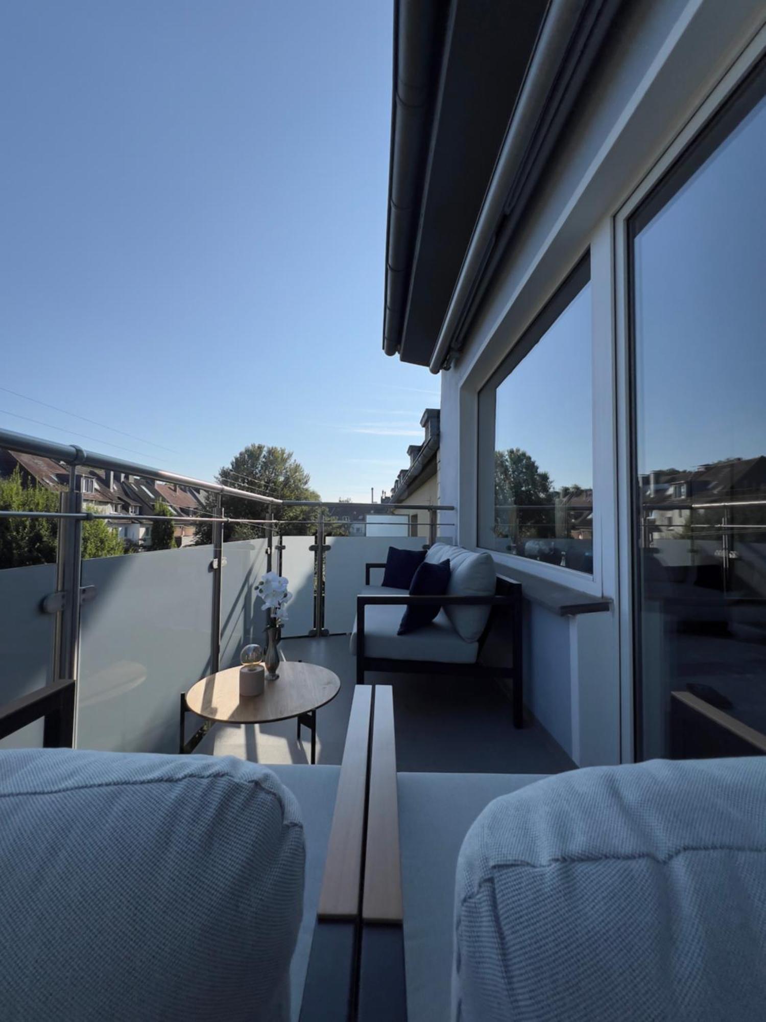 Excellence Deluxe Suite Mit Balkon & Stadtblick - Zentral An Der Messe Essen Extérieur photo